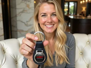 WRC Chaîne Cuir Minimal Solide Toucher Luxe